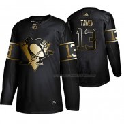 Maillot Hockey Golden Edition Pittsburgh Penguins Brandon Tanev Authentique Noir