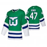 Maillot Hockey Hartford Whalers James Reimer Authentique Heritage Vert