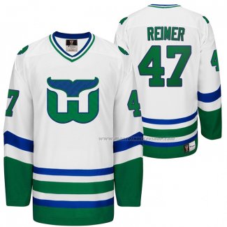 Maillot Hockey Hartford Whalers James Reimer Heritage Night Throwback Blanc