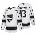 Maillot Hockey Los Angeles Kings Kyle Clifford Authentique Exterieur 2018 Blanc