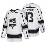 Maillot Hockey Los Angeles Kings Kyle Clifford Authentique Exterieur 2018 Blanc