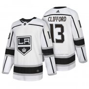 Maillot Hockey Los Angeles Kings Kyle Clifford Authentique Exterieur 2018 Blanc