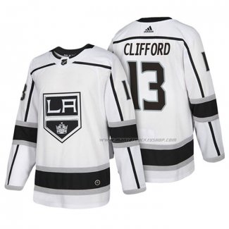 Maillot Hockey Los Angeles Kings Kyle Clifford Authentique Exterieur 2018 Blanc