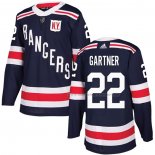 Maillot Hockey New York Rangers Mike Gartner 2018 Winter Classic Bleu