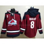 Veste a Capuche Colorado Avalanche Cale Makar Rouge