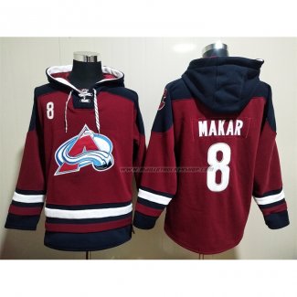 Veste a Capuche Colorado Avalanche Cale Makar Rouge