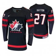 Maillot Hockey Canada Barrett Hayton 2020 Iihf World Junior Championship Noir