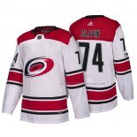 Maillot Hockey Carolina Hurricanes Jaccob Slavin New Season Team Road 2018 Blanc