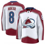 Maillot Hockey Colorado Avalanche Cale Makar Exterieur Blanc