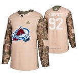 Maillot Hockey Colorado Avalanche Gabriel Landeskog Veterans Day Camouflage