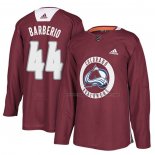 Maillot Hockey Colorado Avalanche Mark Barberio New Season Practice Maroon