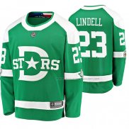 Maillot Hockey Dallas Stars Esa Lindell Breakaway Joueur 2020 Winter Classic Vert