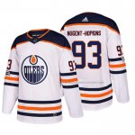 Maillot Hockey Edmonton Oilers Ryan Nugent-hopkins 2018 Blanc