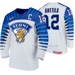 Maillot Hockey Finlandia Marko Anttila Domicile 2020 Iihf World Championship Blanc