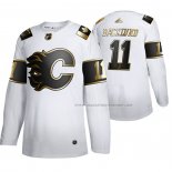 Maillot Hockey Golden Edition Calgary Flames Mikael Backlund Limited Blanc