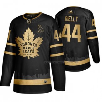 Maillot Hockey Golden Edition Toronto Maple Leafs X Ovo Morgan Rielly Limited Noir