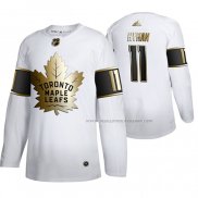 Maillot Hockey Golden Edition Toronto Maple Leafs Zach Hyman Limited Blanc