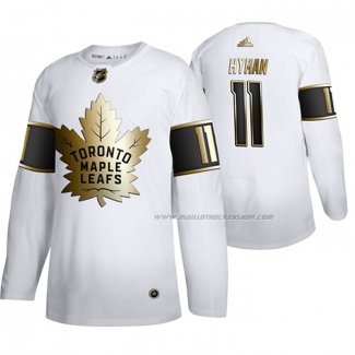 Maillot Hockey Golden Edition Toronto Maple Leafs Zach Hyman Limited Blanc