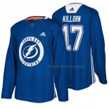 Maillot Hockey Tampa Bay Lightning Alex Killorn New Season Practice Bleu