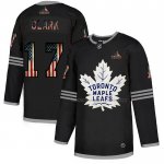 Maillot Hockey Toronto Maple Leafs Wendel Clark 2020 USA Flag Noir
