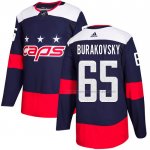 Maillot Hockey Washington Capitals Andre Burakovsky Authentique 2018 Stadium Series Bleu