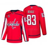 Maillot Hockey Washington Capitals Jay Beagle Bound Patch Stanley Cup Final Rouge