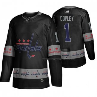 Maillot Hockey Washington Capitals Pheonix Copley Breakaway Noir