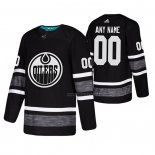 Maillot Hockey 2019 All Star Edmonton Oilers Personnalise Noir2