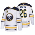 Maillot Hockey Buffalo Sabres Matt Moulson 2018 New Season Team Road Blanc