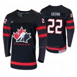 Maillot Hockey Canada Dylan Cozens 2020 Iihf World Junior Championship Noir