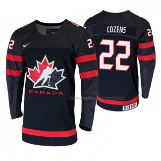 Maillot Hockey Canada Dylan Cozens 2020 Iihf World Junior Championship Noir