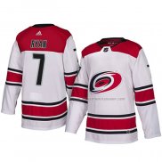 Maillot Hockey Carolina Hurricanes Derek Ryan Authentique Exterieur Blanc