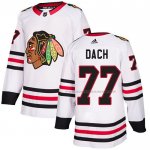 Maillot Hockey Chicago Blackhawks Kirby Dach Road Authentique Blanc