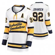Maillot Hockey Femme Nashville Predators Ryan Johansen Breakaway Joueur 2020 Winter Classic Blanc