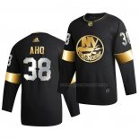 Maillot Hockey Golden Edition New York Islanders Sebastian Aho Limited Authentique 2020-21 Noir