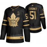 Maillot Hockey Golden Edition Toronto Maple Leafs X Ovo Jake Gardiner Limited Noir