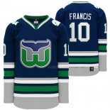 Maillot Hockey Hartford Whalers Ron Francis Heritage Night Throwback Bleu