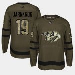 Maillot Hockey Nashville Predators Calle Jarnkrok 2018 Salute To Service Vert Militar