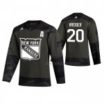 Maillot Hockey New York Rangers Chris Kreider 2019 Veterans Day Camouflage