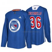 Maillot Hockey New York Rangers Mats Zuccarello New Season Practice Bleu
