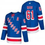 Maillot Hockey New York Rangers Rick Nash Authentique Domicile 2018 Bleu
