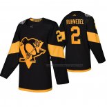Maillot Hockey Pittsburgh Penguins Chad Ruhwedel Authentique 2019 Stadium Series Noir