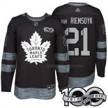 Maillot Hockey Toronto Maple Leafs James Van Riemsdyk 1917-2017 100th Anniversaire Noir