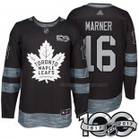 Maillot Hockey Toronto Maple Leafs Mitchell Marner 1917-2017 100th Anniversaire Noir