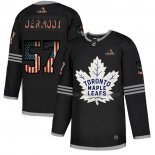 Maillot Hockey Toronto Maple Leafs Travis Dermott 2020 USA Flag Noir