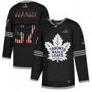 Maillot Hockey Toronto Maple Leafs Travis Dermott 2020 USA Flag Noir