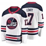 Maillot Hockey Winnipeg Jets Adam Lowry Heritage Breakaway Blanc