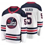 Maillot Hockey Winnipeg Jets Dmitry Kulikov Heritage Breakaway Blanc