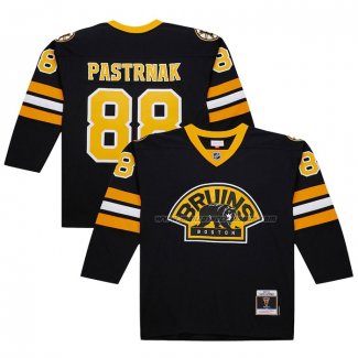 Maillot Hockey Boston Bruins David Pastrnak Mitchell & Ness 2014-15 Noir