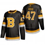 Maillot Hockey Boston Bruins Torey Krug Alterner 2019-20 Noir